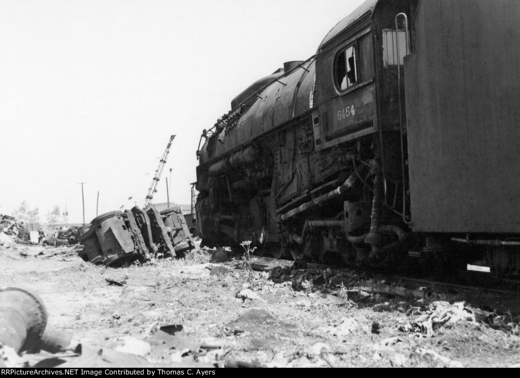 PRR "Texas" Scrapping, #1 of 5, 1958
